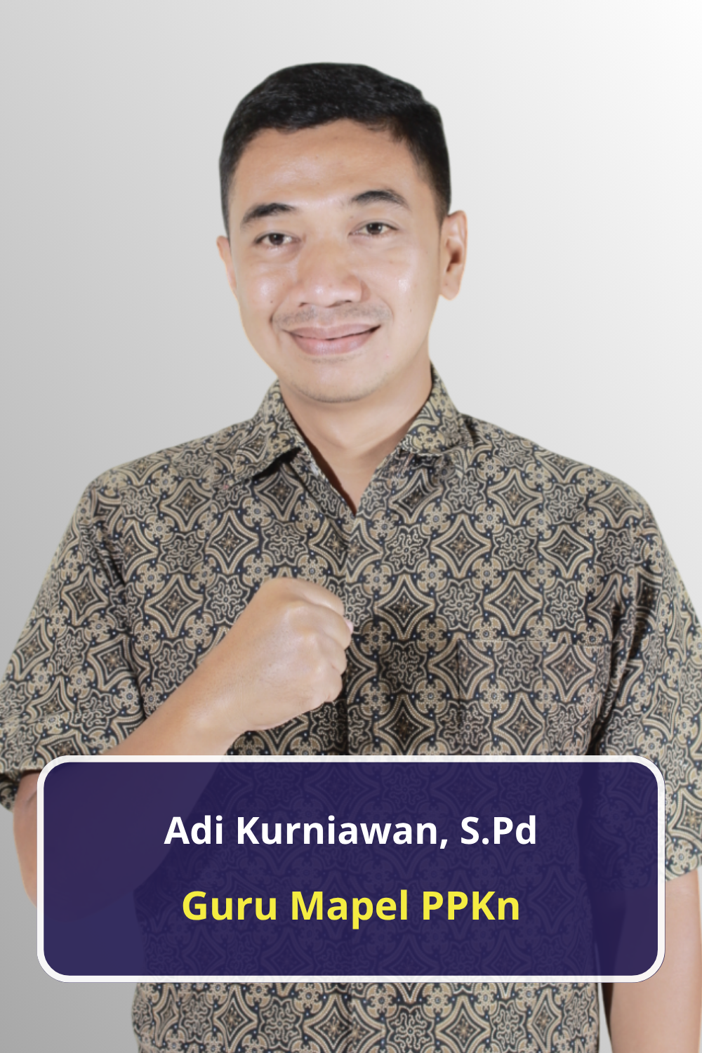 Adi Kurniawan, S.Pd (H)
